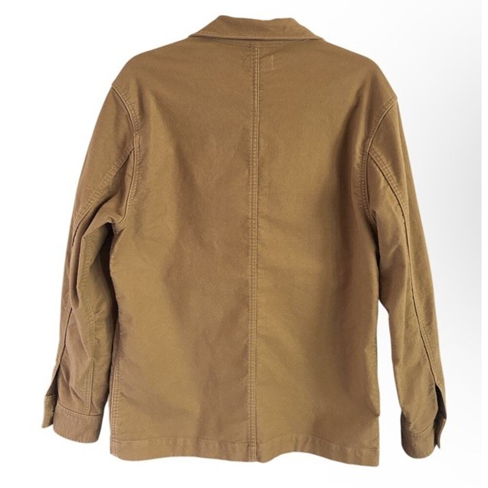 Taylor Stitch Ojai Jacket Mens 40 Medium Tobacco Brown Organic Cotton Chore - Picture 3 of 12